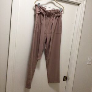 Grace Karin High Waisted Paperbag Pants